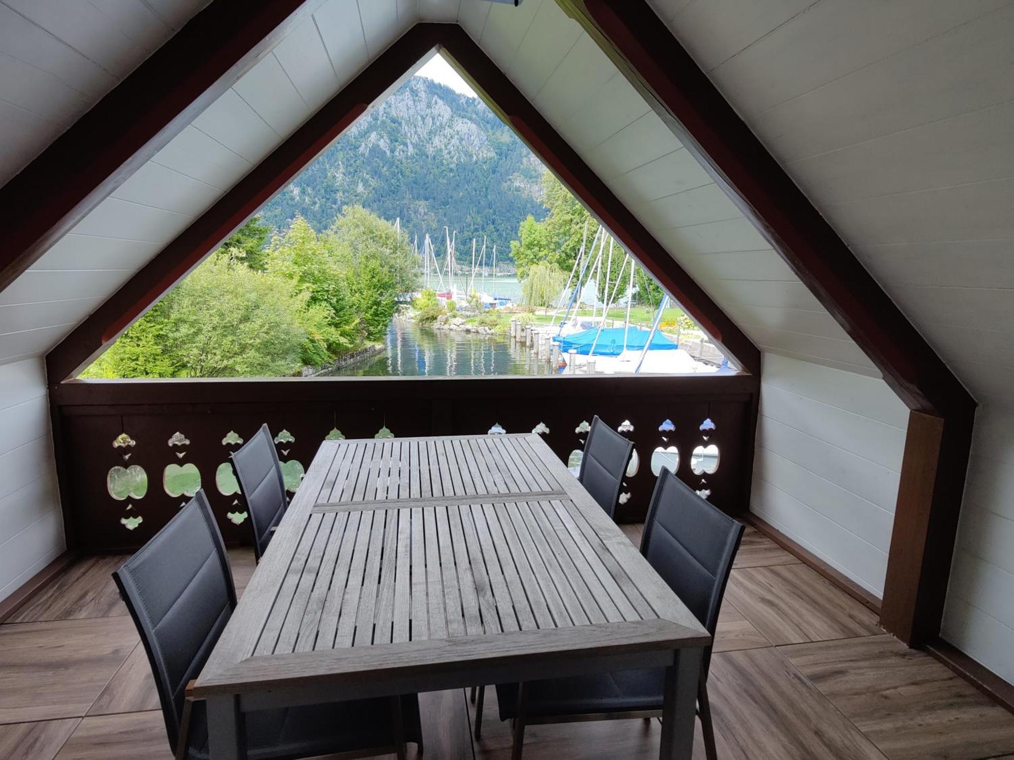 Wohnen Am See Villa Schroetter Direkt Am Traunsee Rindbach المظهر الخارجي الصورة