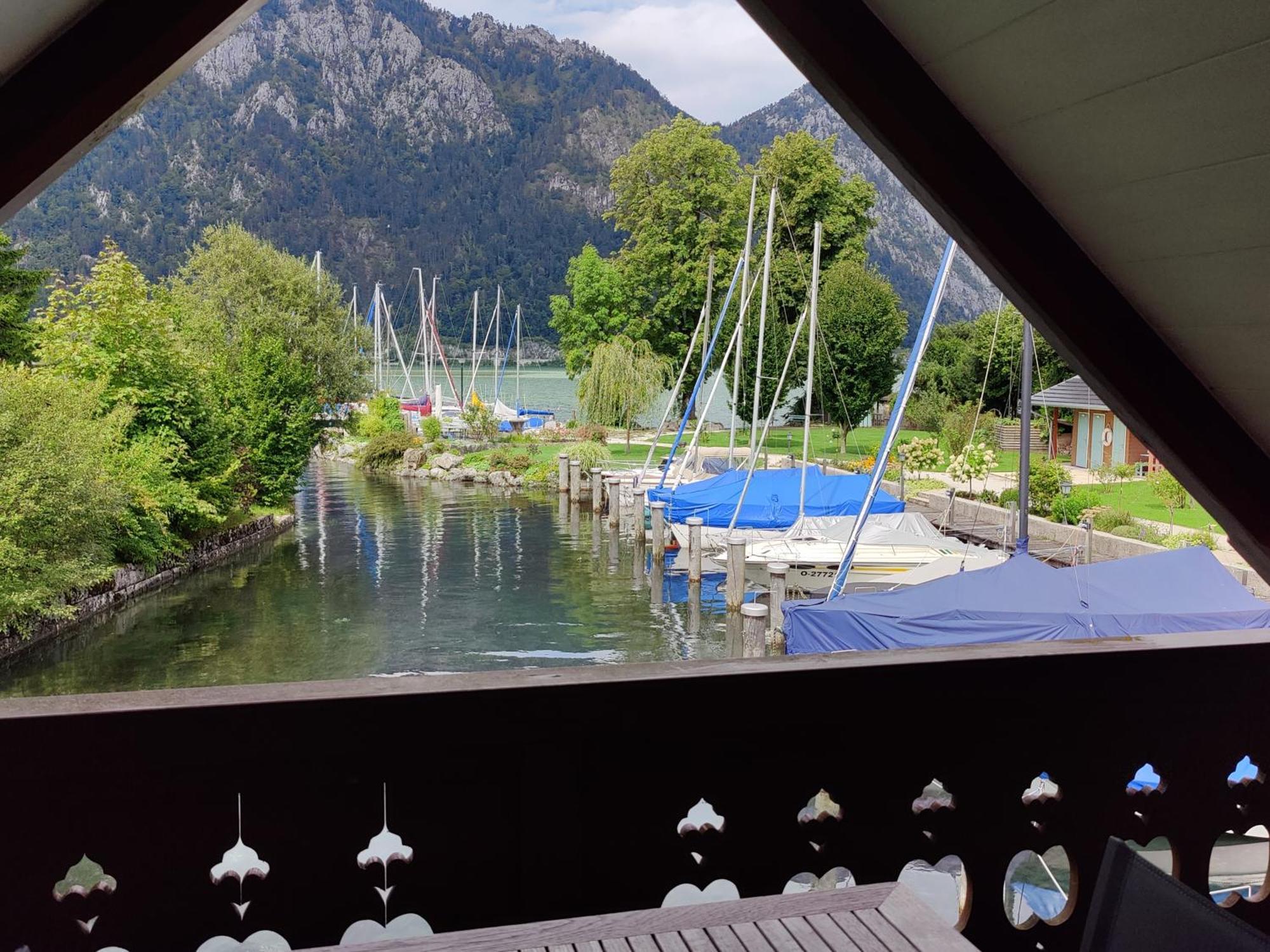 Wohnen Am See Villa Schroetter Direkt Am Traunsee Rindbach المظهر الخارجي الصورة