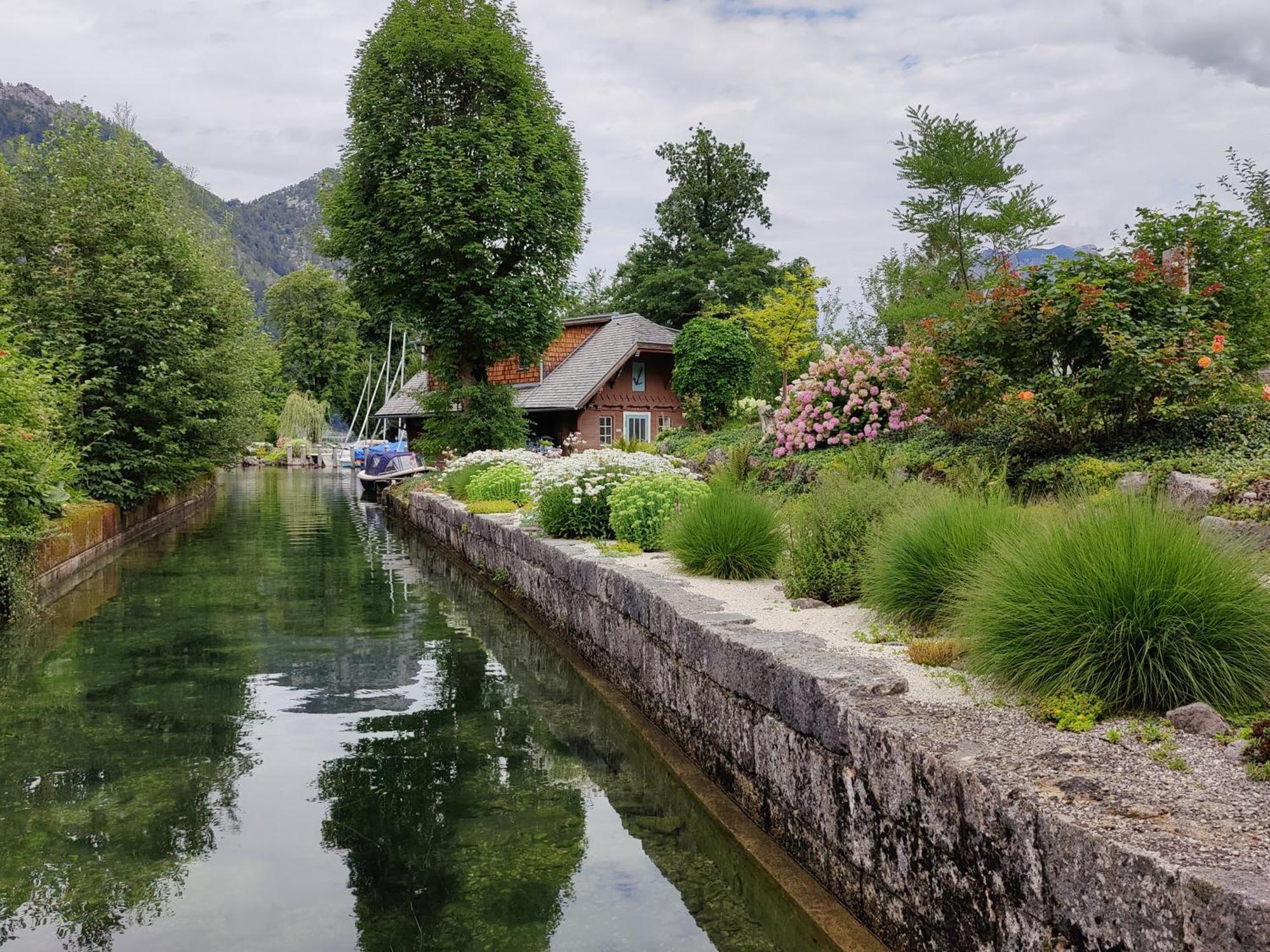 Wohnen Am See Villa Schroetter Direkt Am Traunsee Rindbach المظهر الخارجي الصورة