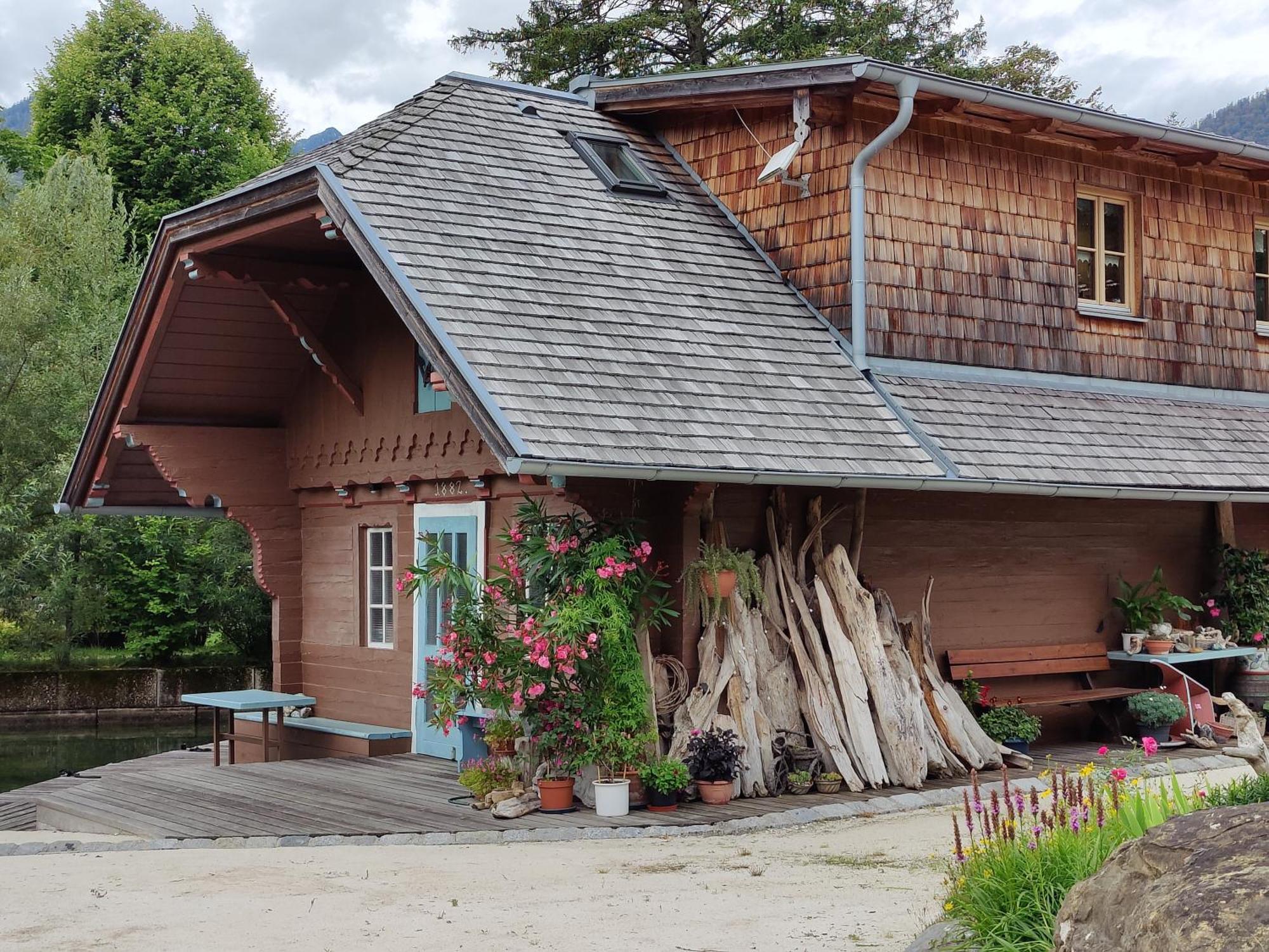 Wohnen Am See Villa Schroetter Direkt Am Traunsee Rindbach المظهر الخارجي الصورة