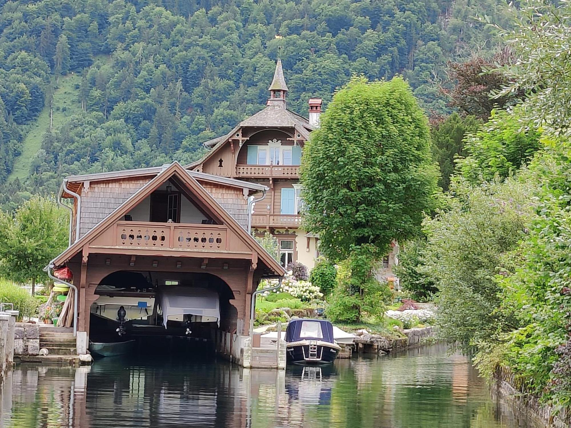Wohnen Am See Villa Schroetter Direkt Am Traunsee Rindbach المظهر الخارجي الصورة